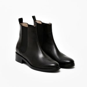 Samuji Black Women's Chelsea Boots Booties 10 / 41
